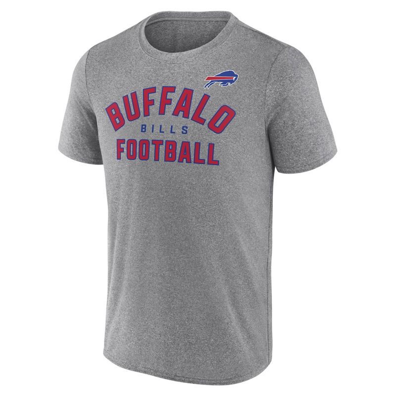 slide 1 of 3, NFL Buffalo Bills Men's Gray Athleisure T-Shirt - S, 1 ct