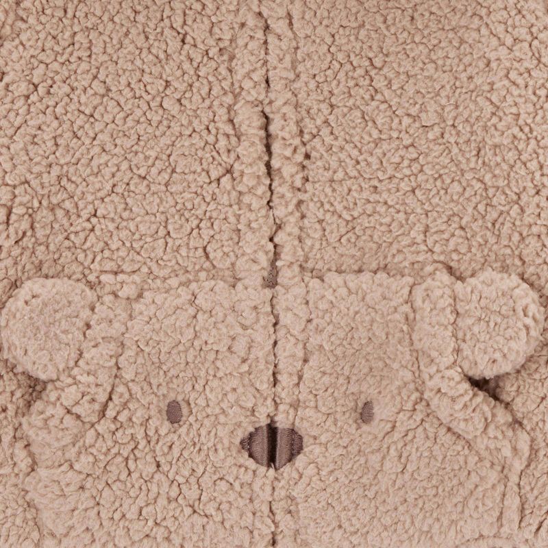 slide 3 of 5, Carter's Just One You® Baby Boys' 3pc Thermal Bear Sweatshirt & Pants Set - Brown Newborn, 3 ct