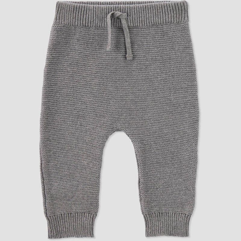 slide 2 of 4, Carter's Just One You® Baby Boys' 2pc Bear Fair Isle Sweater and Pants Set - Gray 6M, 2 ct