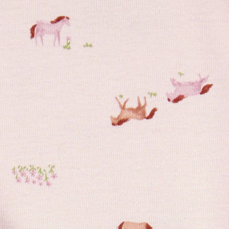 slide 3 of 5, Carter's Just One You® Baby Girls' 3pc Farm Horse Bodysuit Set - Pink 3M, 3 ct
