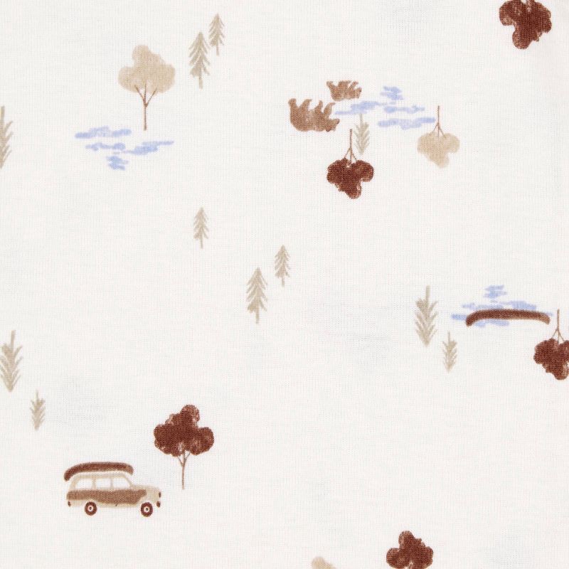 slide 3 of 4, Carter's Just One You® Baby Boys' 3pc Wilderness Bodysuit Set - Brown 3M, 3 ct