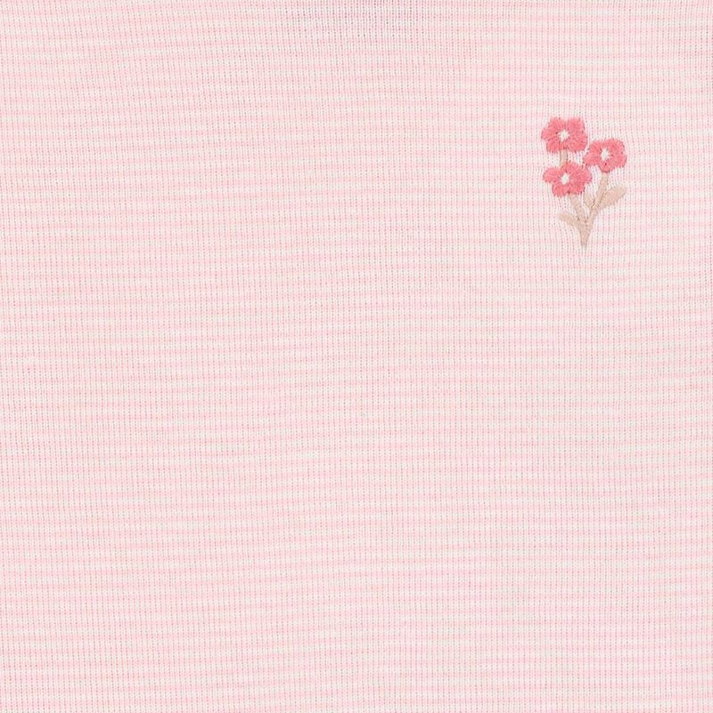 slide 2 of 4, Carter's Just One You® Baby Girls' 3pc Floral Bodysuit Set - Brown 6M, 3 ct