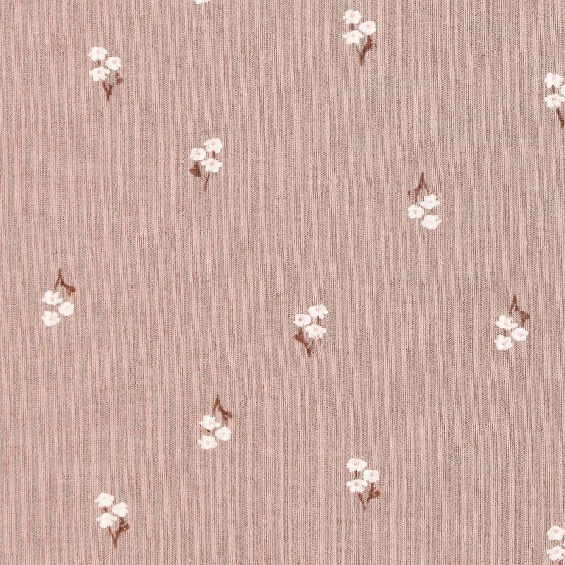 slide 3 of 4, Carter's Just One You® Baby Girls' 3pc Floral Bodysuit Set - Brown 6M, 3 ct