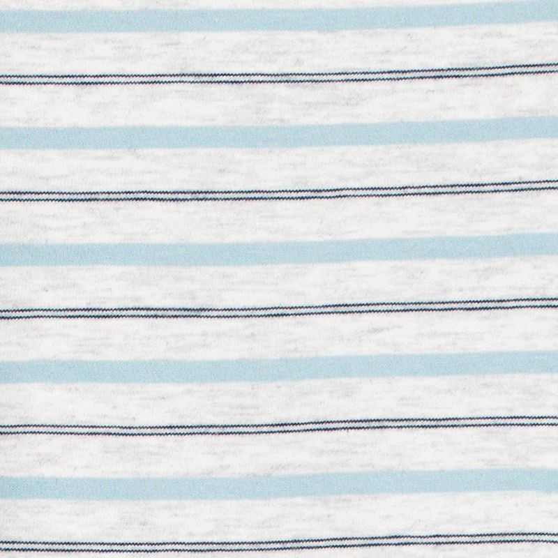 slide 6 of 7, Carter's Just One You® Baby Boys' 2pc Striped Long Sleeve T-Shirt and Overalls Set - Blue 3M, 2 ct