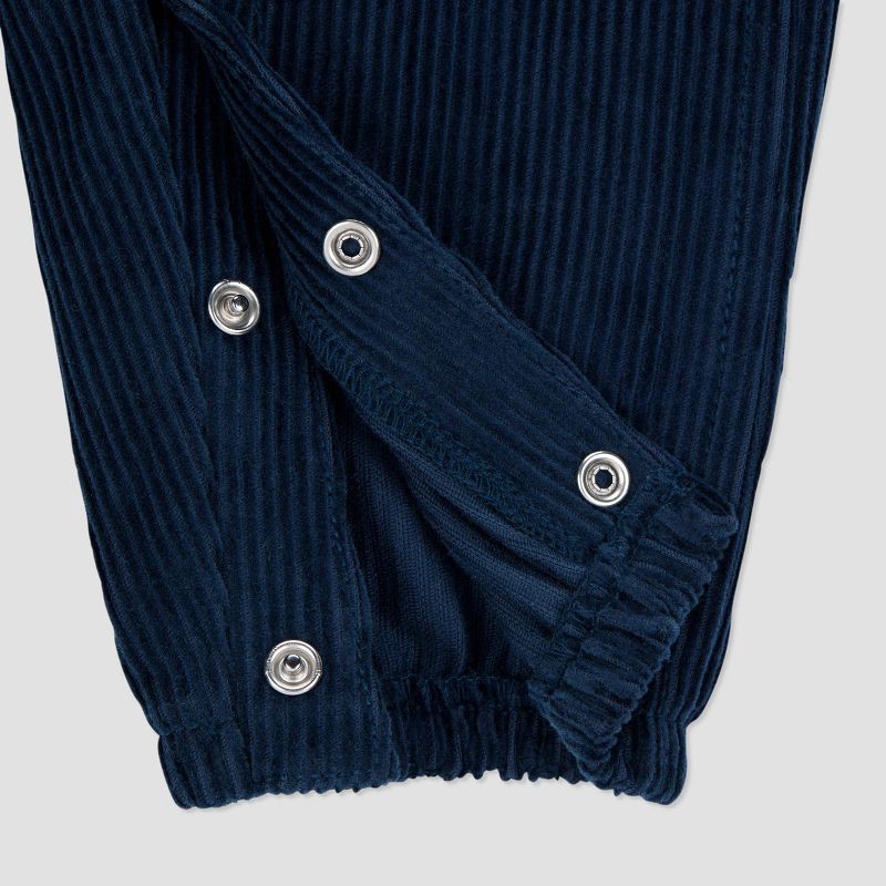 slide 4 of 7, Carter's Just One You® Baby Boys' 2pc Striped Long Sleeve T-Shirt and Overalls Set - Blue 6M, 2 ct