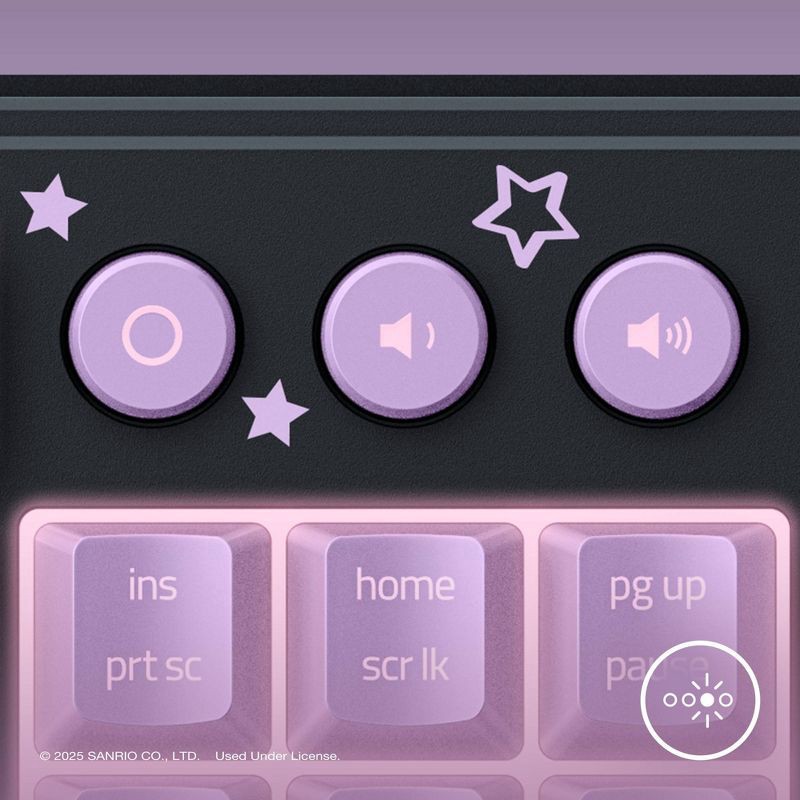 slide 5 of 9, Razer Ornata V3 Tenkeyless - Kuromi Edition Keyboard, 1 ct