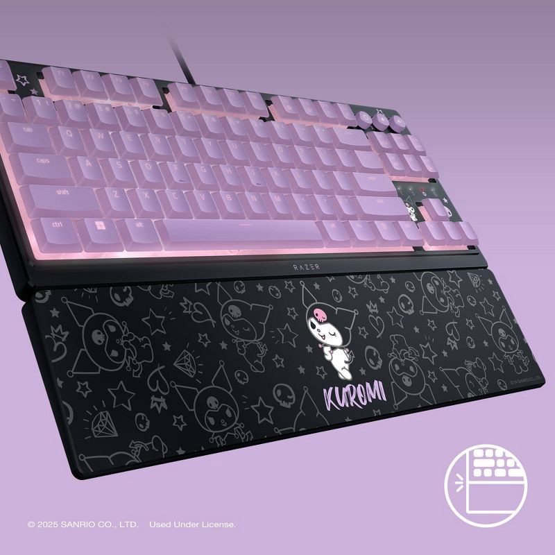 slide 6 of 9, Razer Ornata V3 Tenkeyless - Kuromi Edition Keyboard, 1 ct