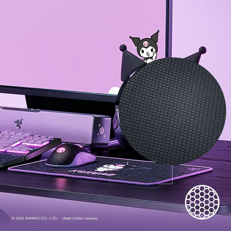 slide 3 of 9, Razer DeathAdder Essential and Goliathus Mouse Mat Bundle - Kuromi Edition: Gaming Accessories, 1 ct