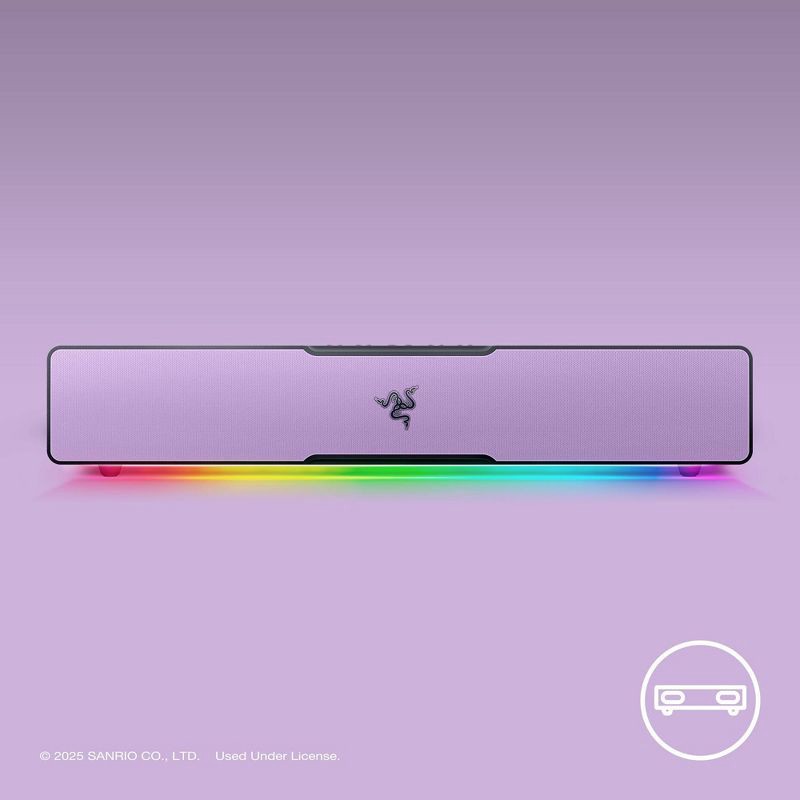 slide 2 of 9, Razer Leviathan V2 X - Kuromi Edition Speaker, 1 ct