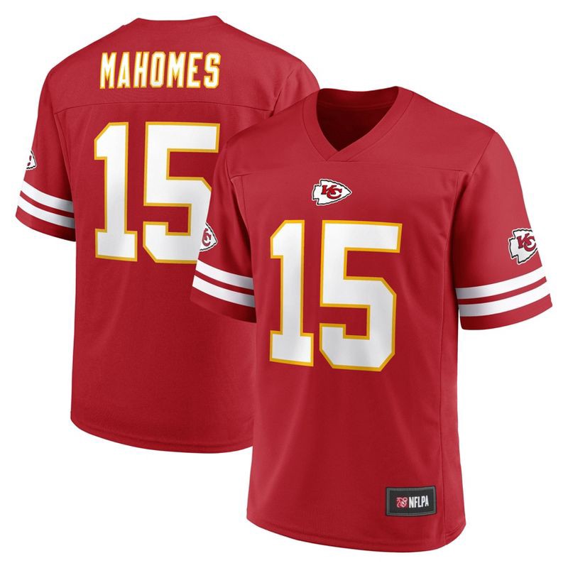 slide 3 of 3, NFL Kansas City Chiefs Men's Short Sleeve Mahomes 15 Jersey - XL, 1 ct