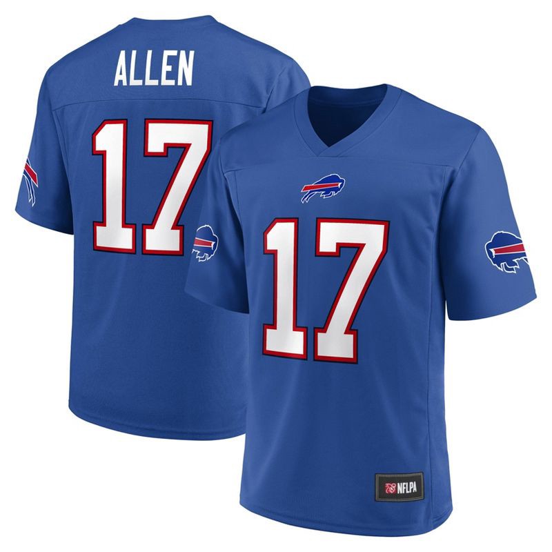 slide 3 of 3, NFL Buffalo Bills Men's Short Sleeve Allen 17 Jersey - XXL, 1 ct