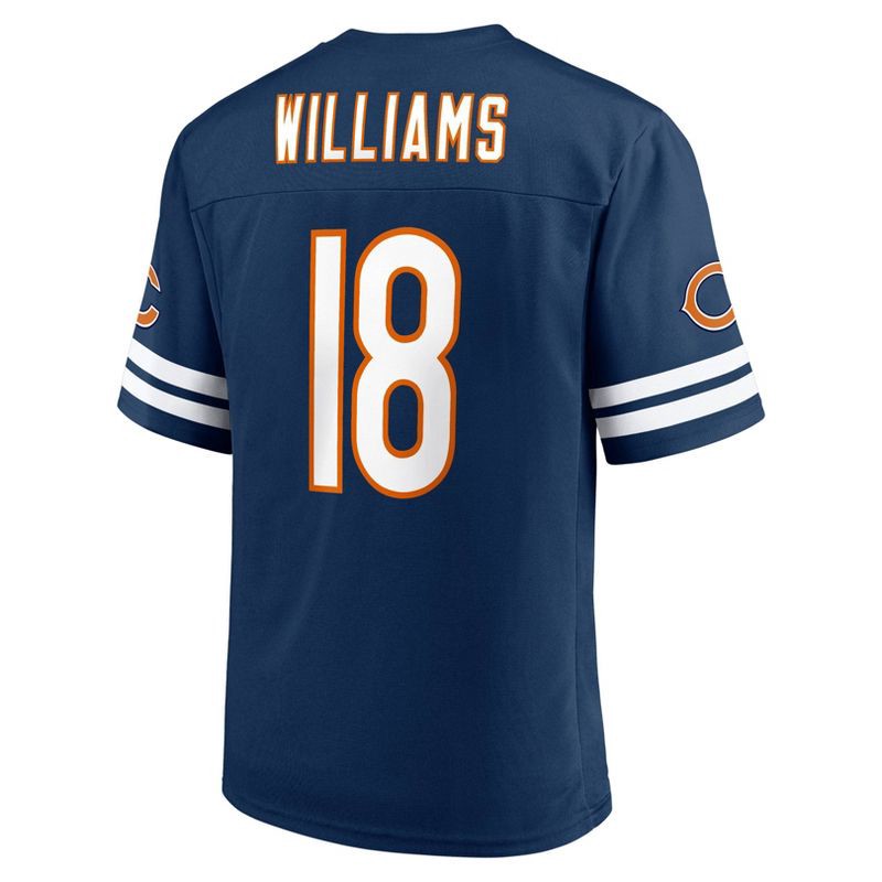 slide 2 of 3, NFL Chicago Bears Men's Short Sleeve Williams 18 Jersey - XXL, 1 ct