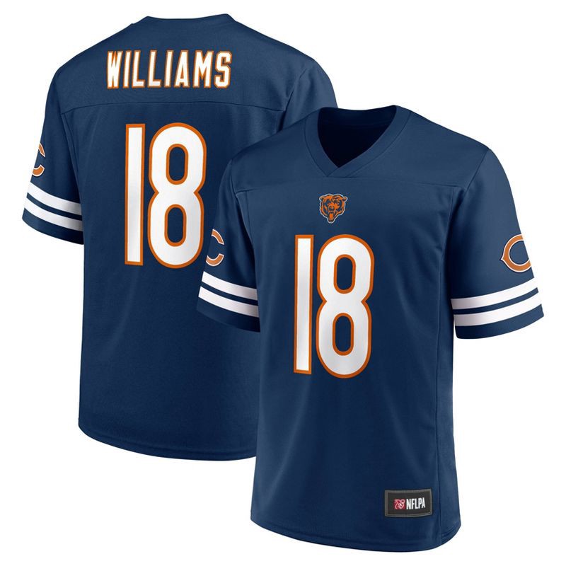 slide 3 of 3, NFL Chicago Bears Men's Short Sleeve Williams 18 Jersey - XXL, 1 ct
