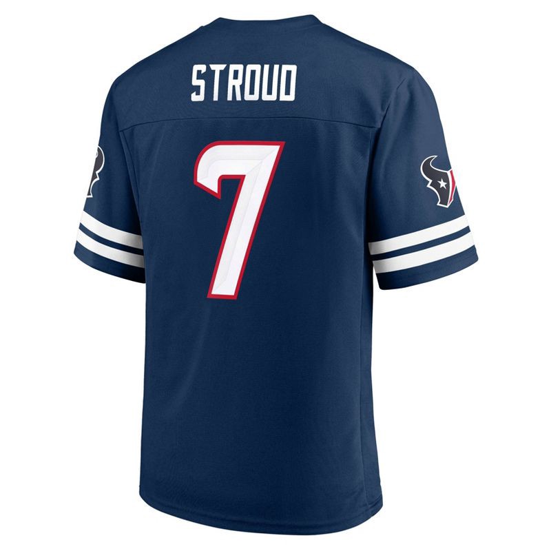 slide 2 of 3, NFL Houston Texans Men's Short Sleeve Stroud 7 Jersey - XXL, 1 ct