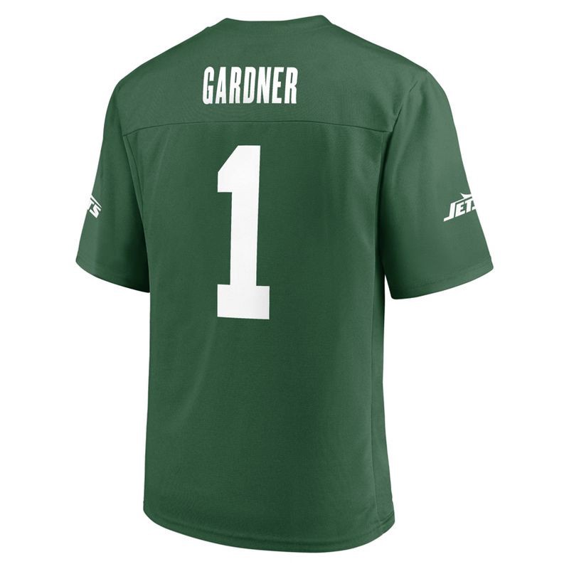 slide 2 of 3, NFL New York Jets Men's Short Sleeve Gardner 1 Jersey - XXL, 1 ct