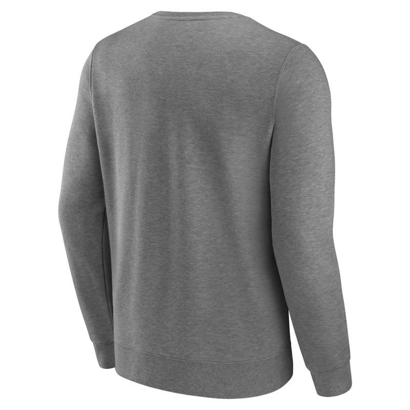slide 2 of 3, NFL Los Angeles Rams Men's Gray Crew Fleece Sweatshirt - M, 1 ct