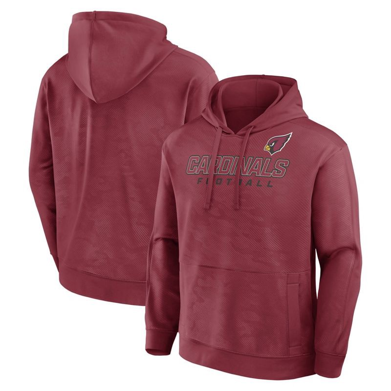 NFL Arizona Cardinals Men's Long Sleeve Performance Hooded