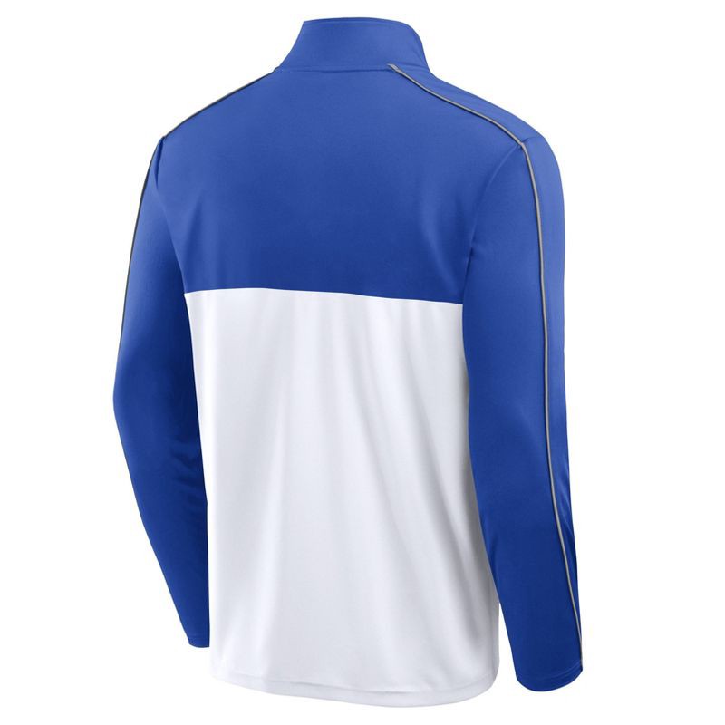 slide 2 of 3, NFL Detroit Lions Men's Lightweight 1/4th Zipped Hooded Sweatshirt - S, 1 ct