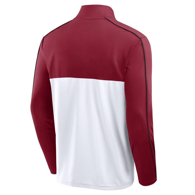 slide 2 of 3, NFL San Francisco 49ers Men's Lightweight 1/4th Zipped Hooded Sweatshirt - L, 1 ct