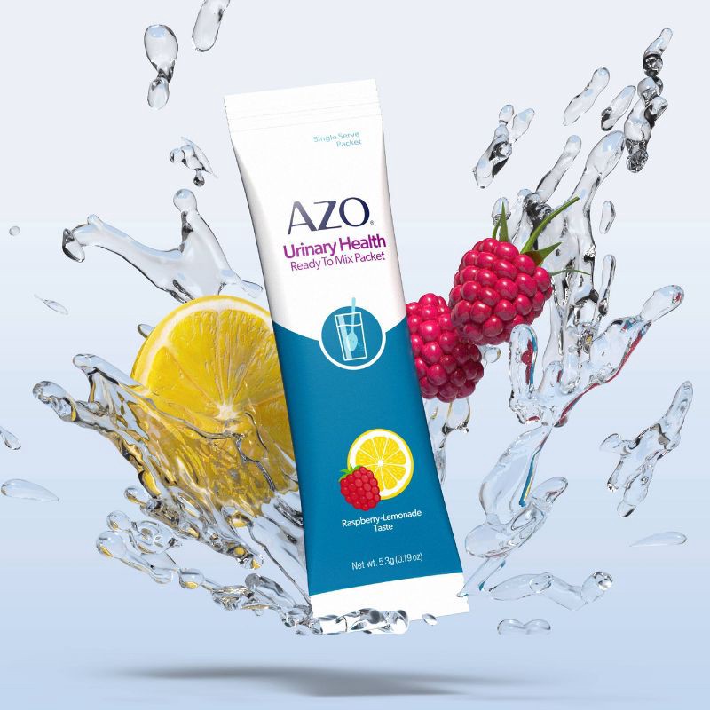 slide 2 of 8, AZO Urinary Drink Mix Powder - 10ct, 10 ct