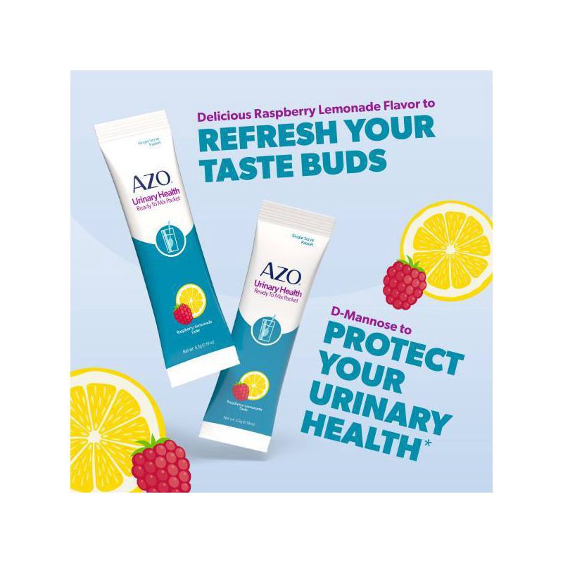 slide 8 of 8, AZO Urinary Drink Mix Powder - 10ct, 10 ct