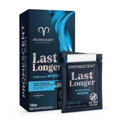 Promescent Last Longer Endurance Wipes - 7ct