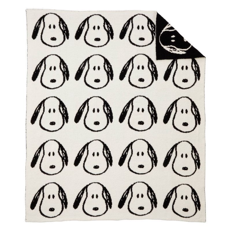slide 2 of 4, Peanuts Knit Throw Blanket, 1 ct
