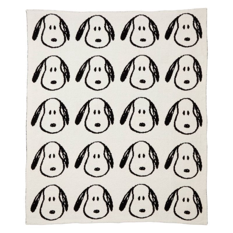 slide 1 of 4, Peanuts Knit Throw Blanket, 1 ct