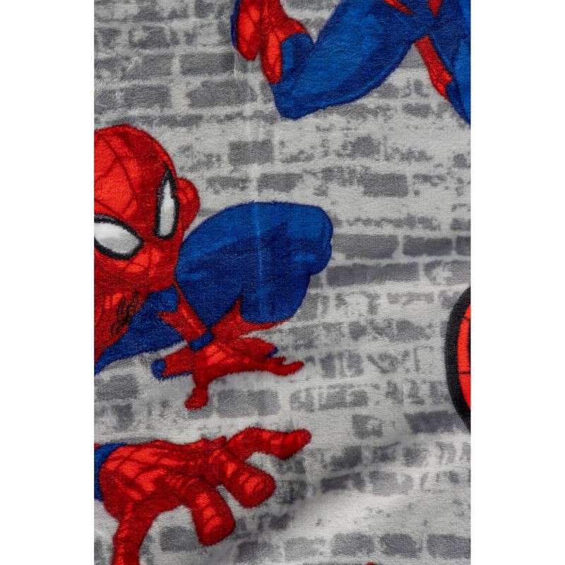 slide 4 of 7, Spider-Man Pillow and Throw Blanket, 1 ct
