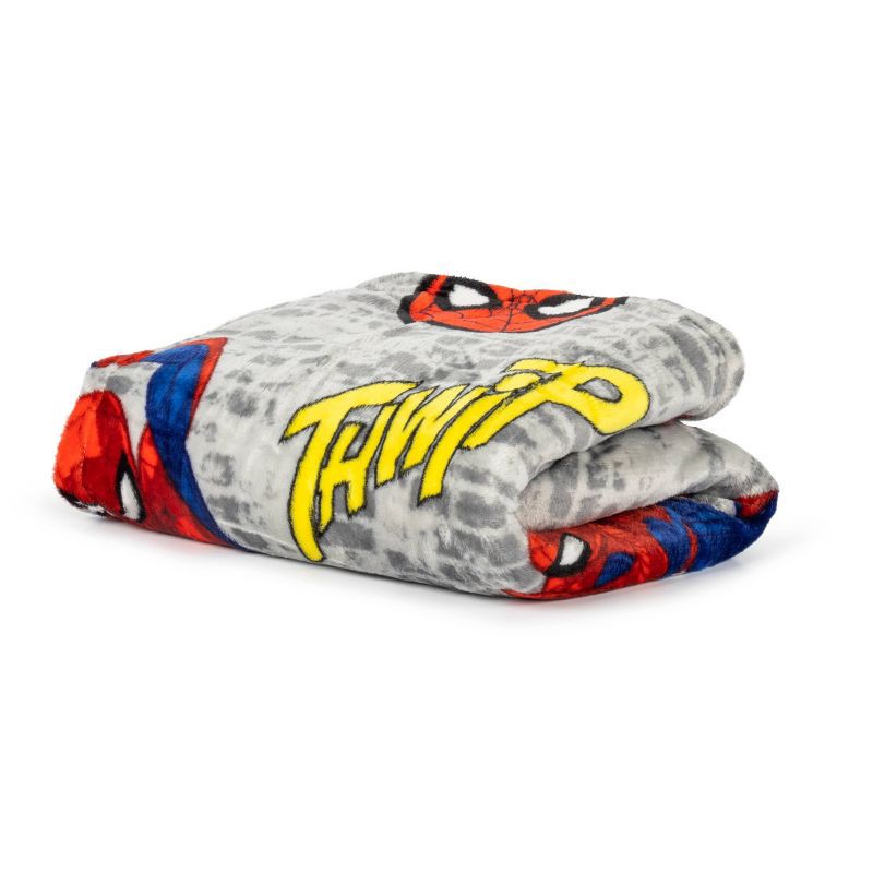 slide 7 of 7, Spider-Man Pillow and Throw Blanket, 1 ct