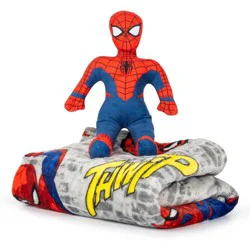 Spider-Man Pillow and Throw Blanket