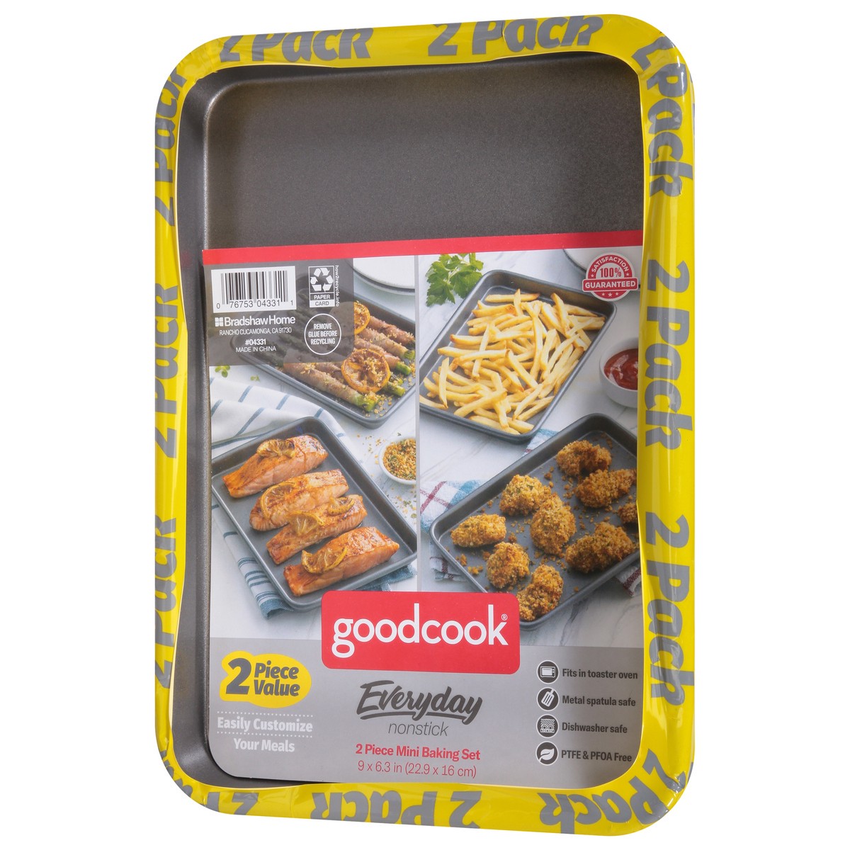 slide 3 of 9, Good Cook-ns Cookie Mini 9x6 2pc - EA, 1 ct