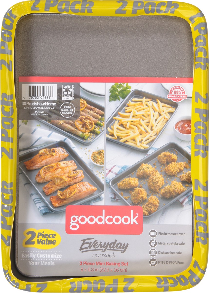 slide 5 of 9, Good Cook-ns Cookie Mini 9x6 2pc - EA, 1 ct