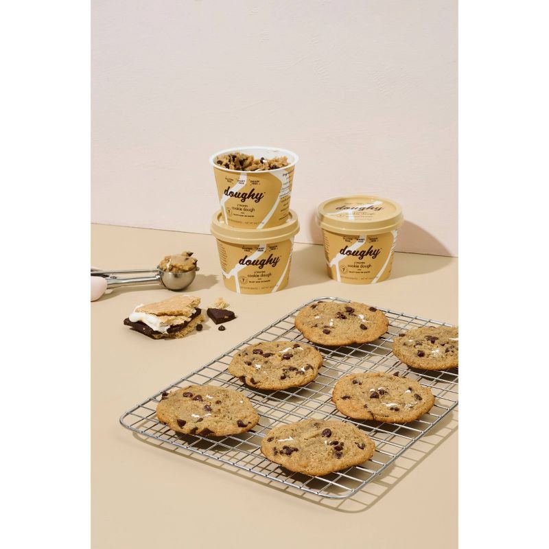 slide 2 of 3, Doughy Gluten Free Ready To Eat S'mores Cookie Dough - 6oz, 6 oz