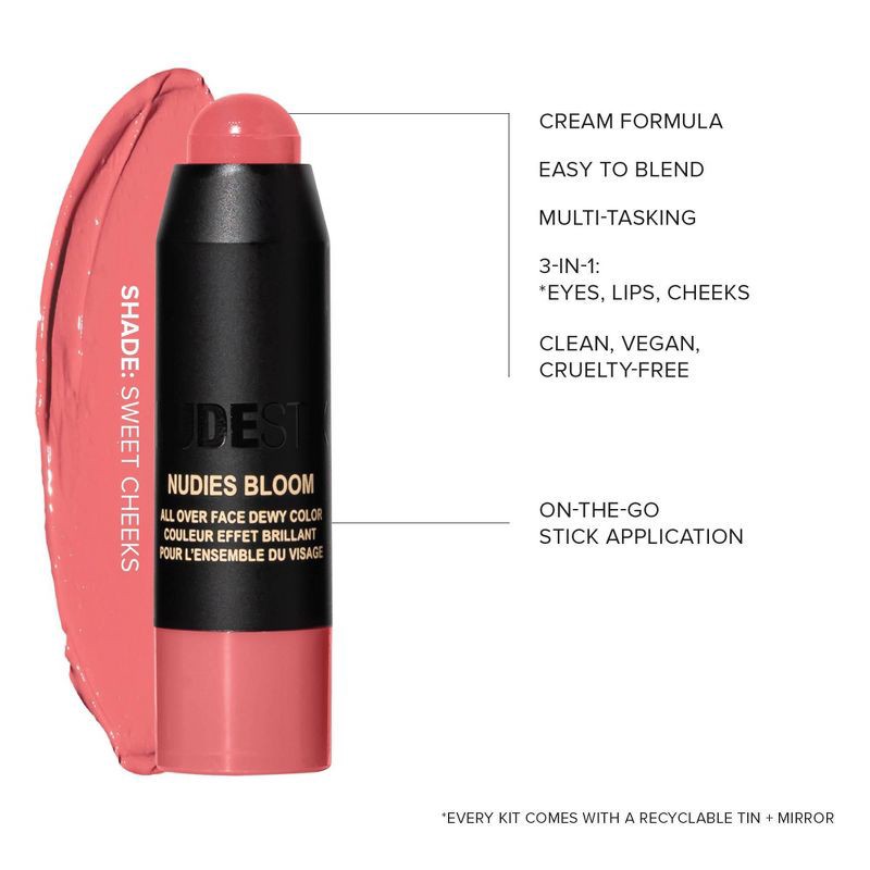 slide 6 of 8, NUDESTIX Sweet Cheeks Mini Kit - 3ct - Ulta Beauty, 3 ct
