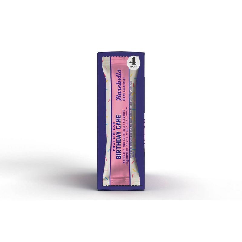 slide 3 of 3, Barebells Nutrition Bars - Birthday Cake - 7.76oz/4pk, 7.76 oz, 4 ct