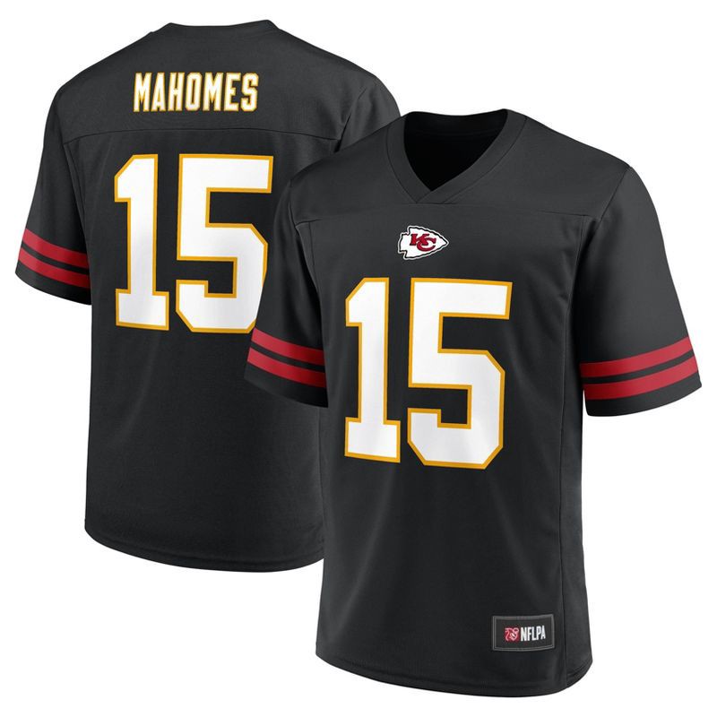 slide 3 of 3, NFL Kansas City Chiefs Men's Black Jersey - L, 1 ct