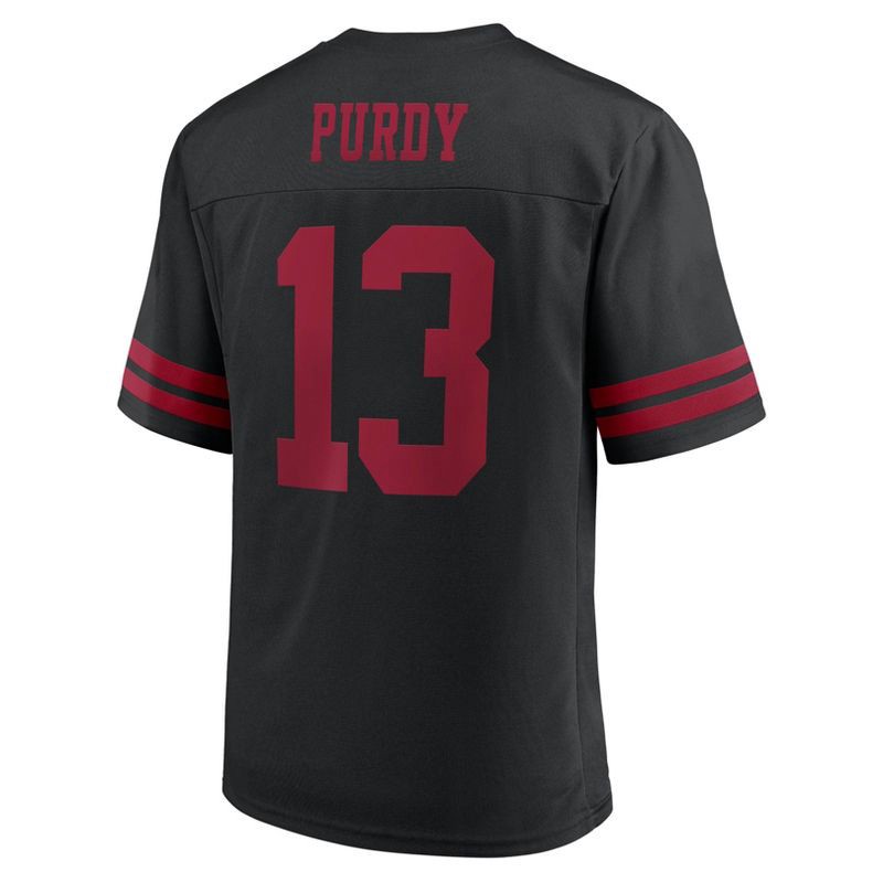 slide 2 of 3, NFL San Francisco 49ers Men's Black Jersey - XL, 1 ct