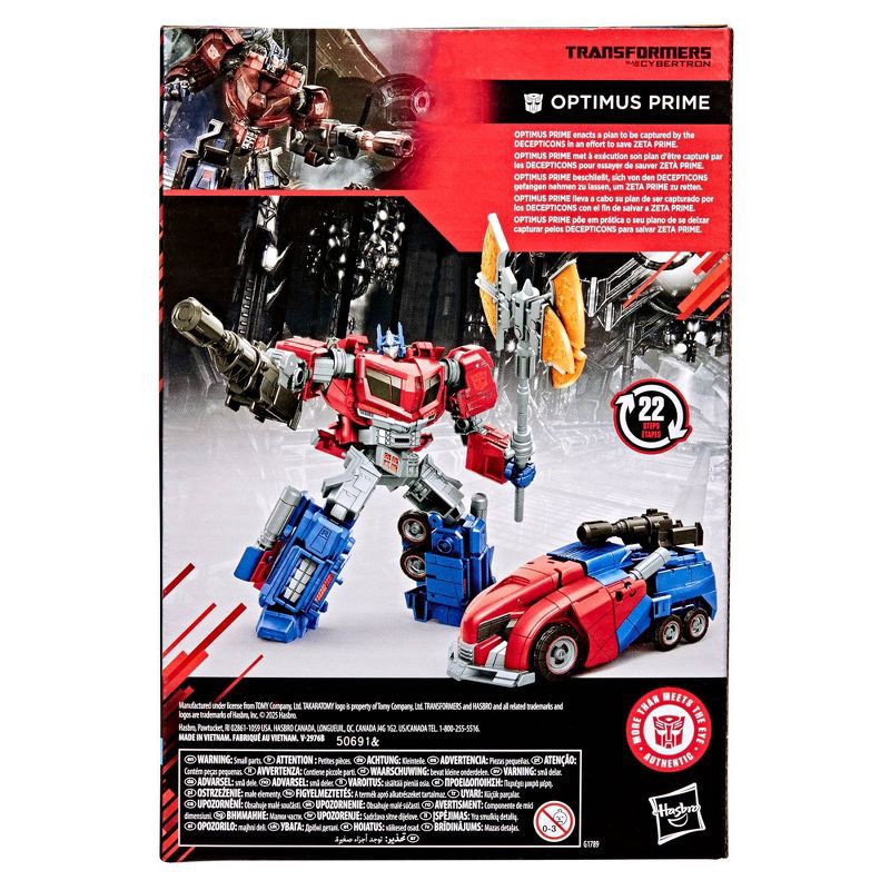 slide 5 of 5, Transformers Studio Series War for Cybertron Optimus Prime, 1 ct