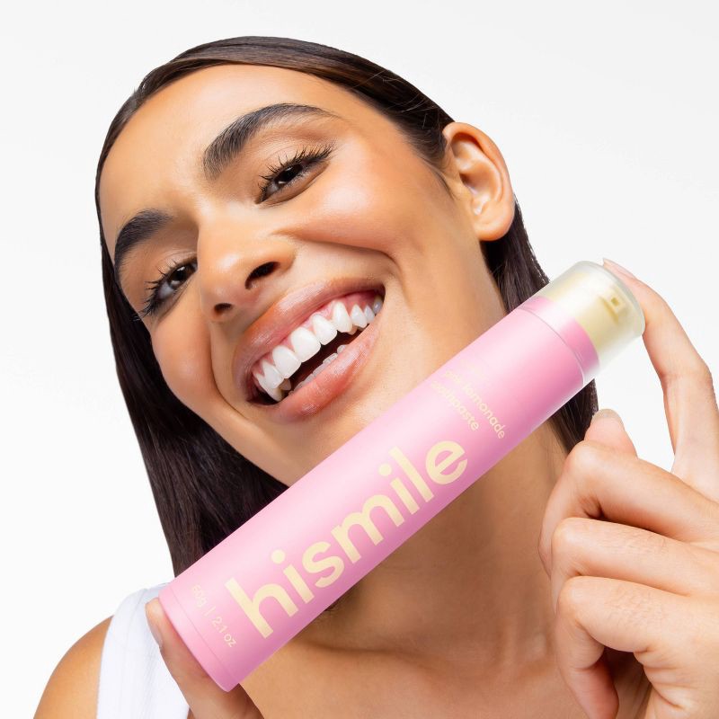 slide 4 of 4, Hismile Toothpaste - Pink Lemonade - 2.1oz, 2.1 oz