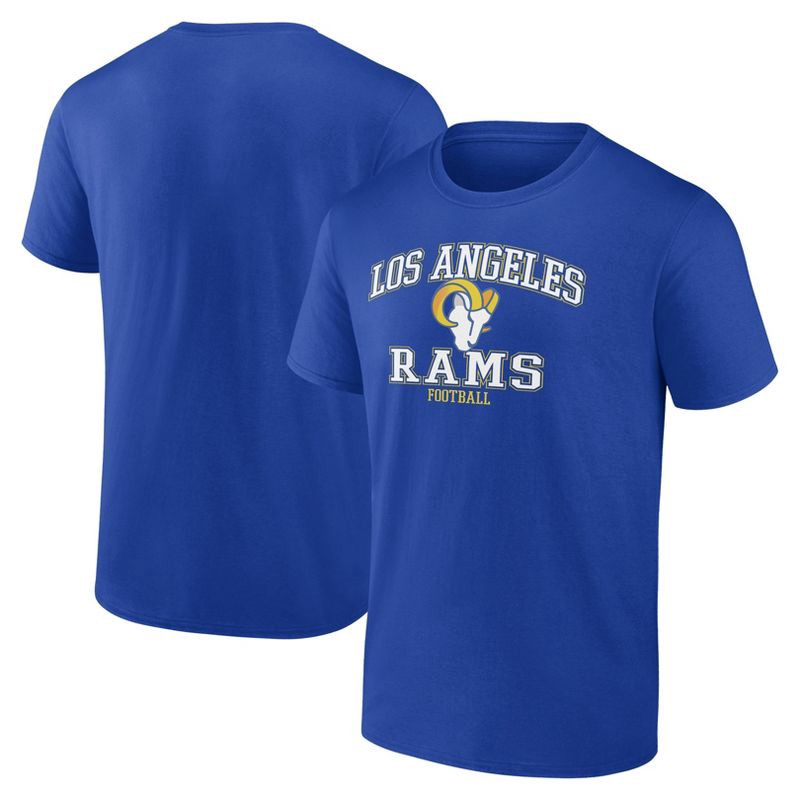 slide 3 of 3, NFL Los Angeles Rams Men's Short Sleeve T-Shirt - XXL, 1 ct