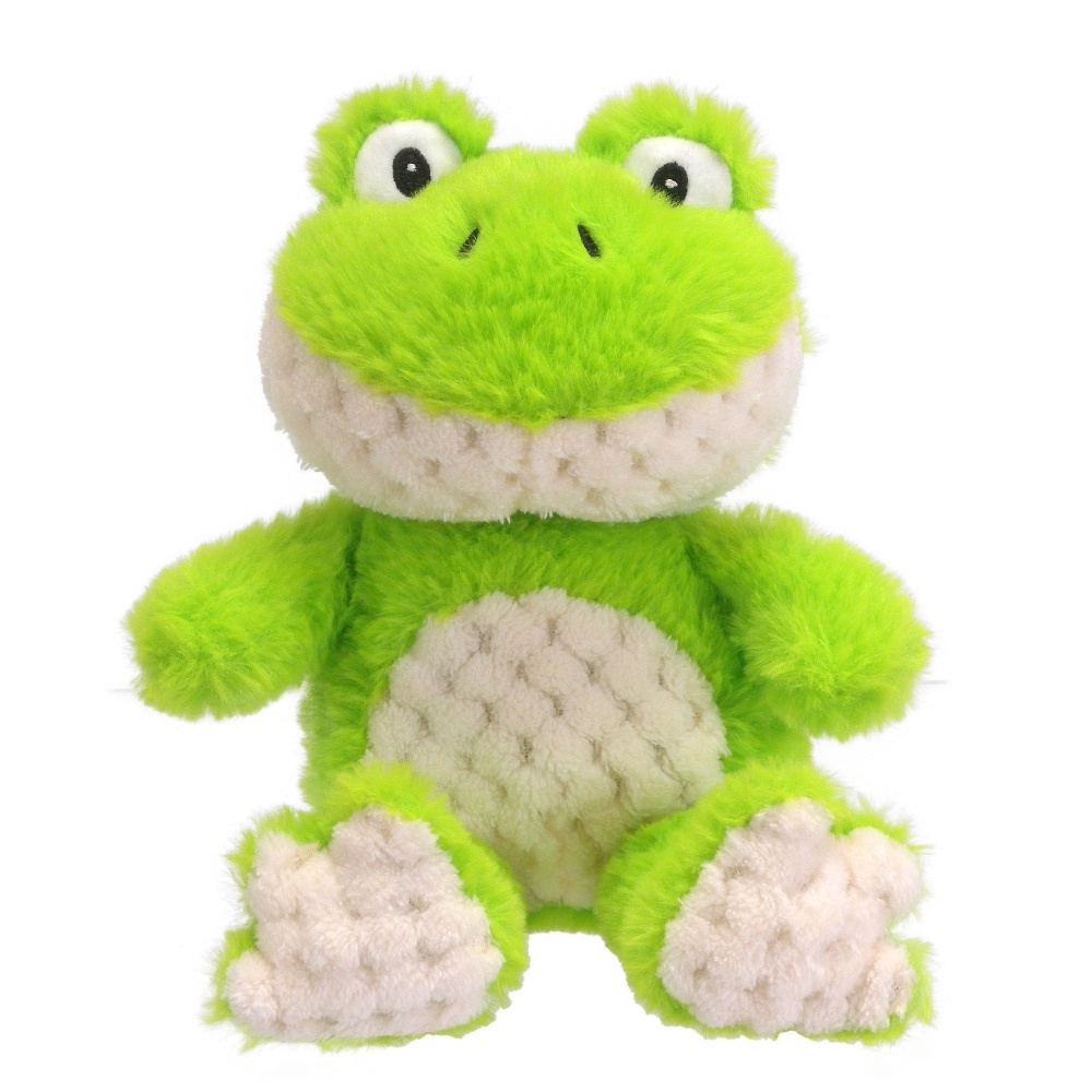 slide 1 of 1, Holiday Home Plush Sitting Frog - Green, 7 in