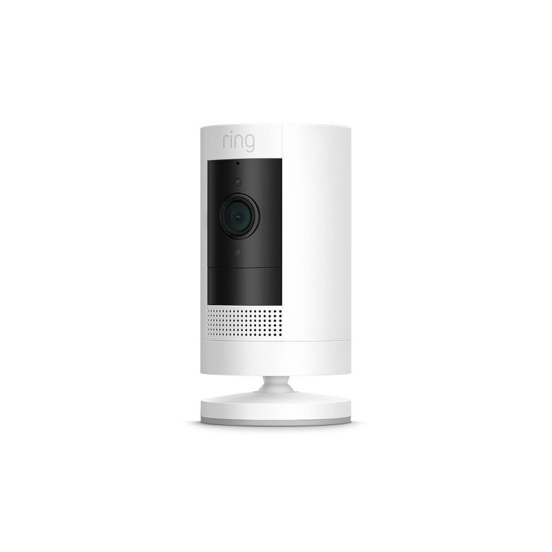 slide 3 of 5, Ring 1080p Wireless Stick Up Security Camera (Battery) - White, 1 ct