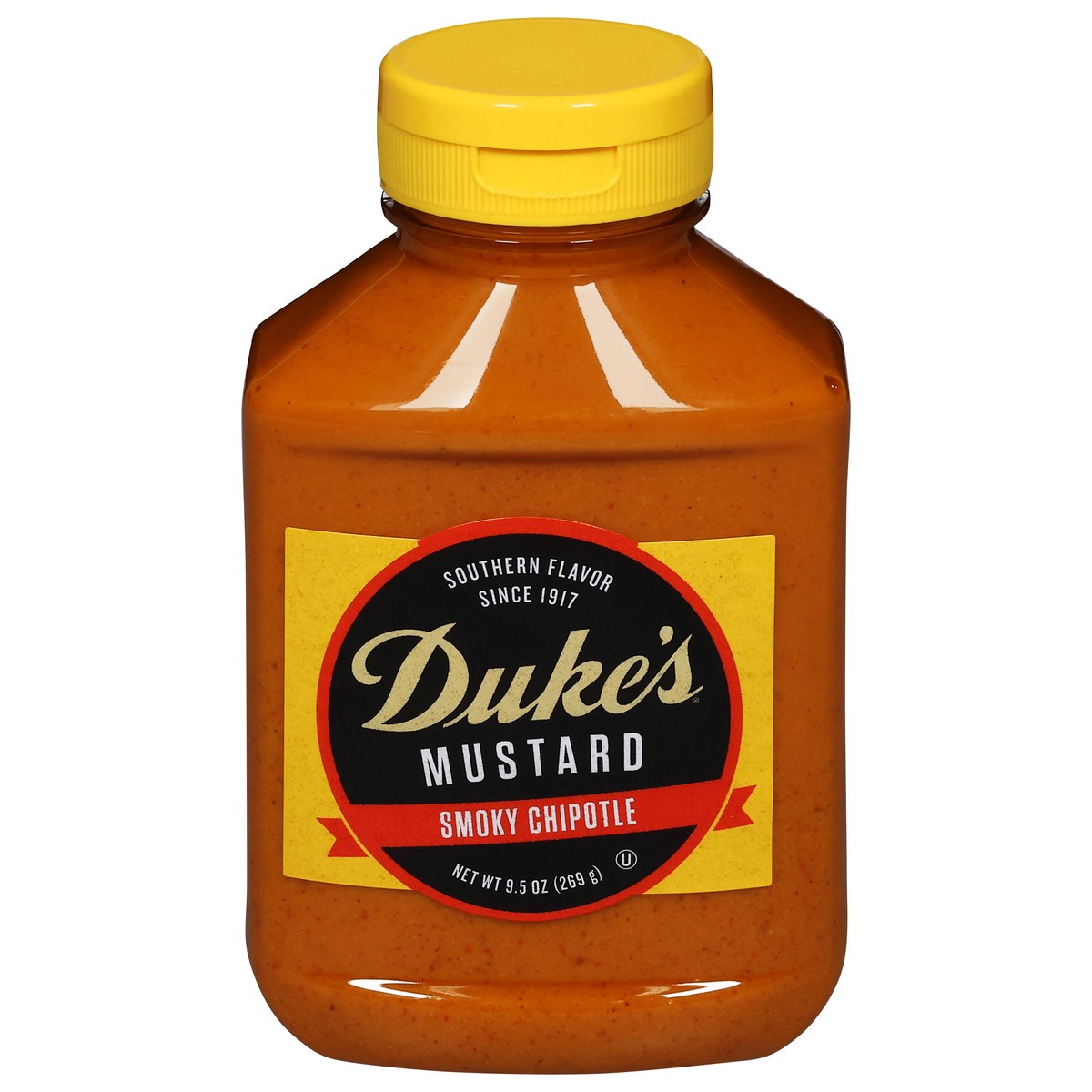 slide 1 of 13, Duke's Smoky Chipotle Mustard 9.5 oz, 9.5 oz