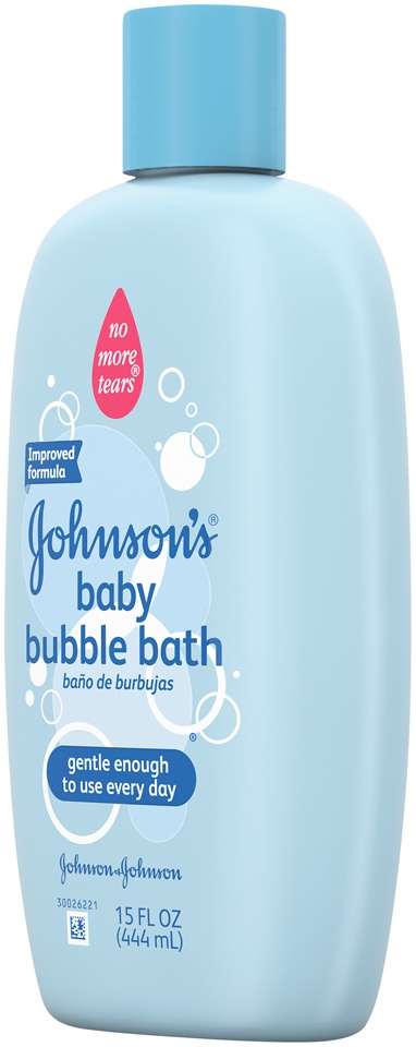 slide 3 of 4, Johnson's Bubble Bath & Wash, For Babies Six Months And Older, 15 fl oz