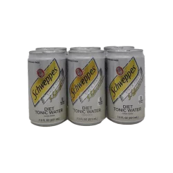 Schweppes Diet Tonic Soda  - 6 ct; 7.5 fl oz