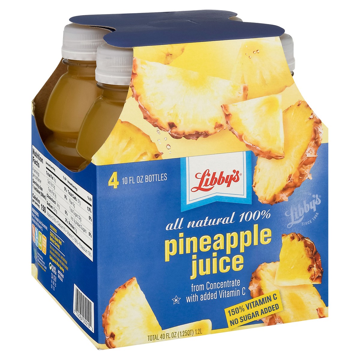 slide 8 of 9, Libby's Pineapple Juice from Concentrate - 4 ct, 4 ct