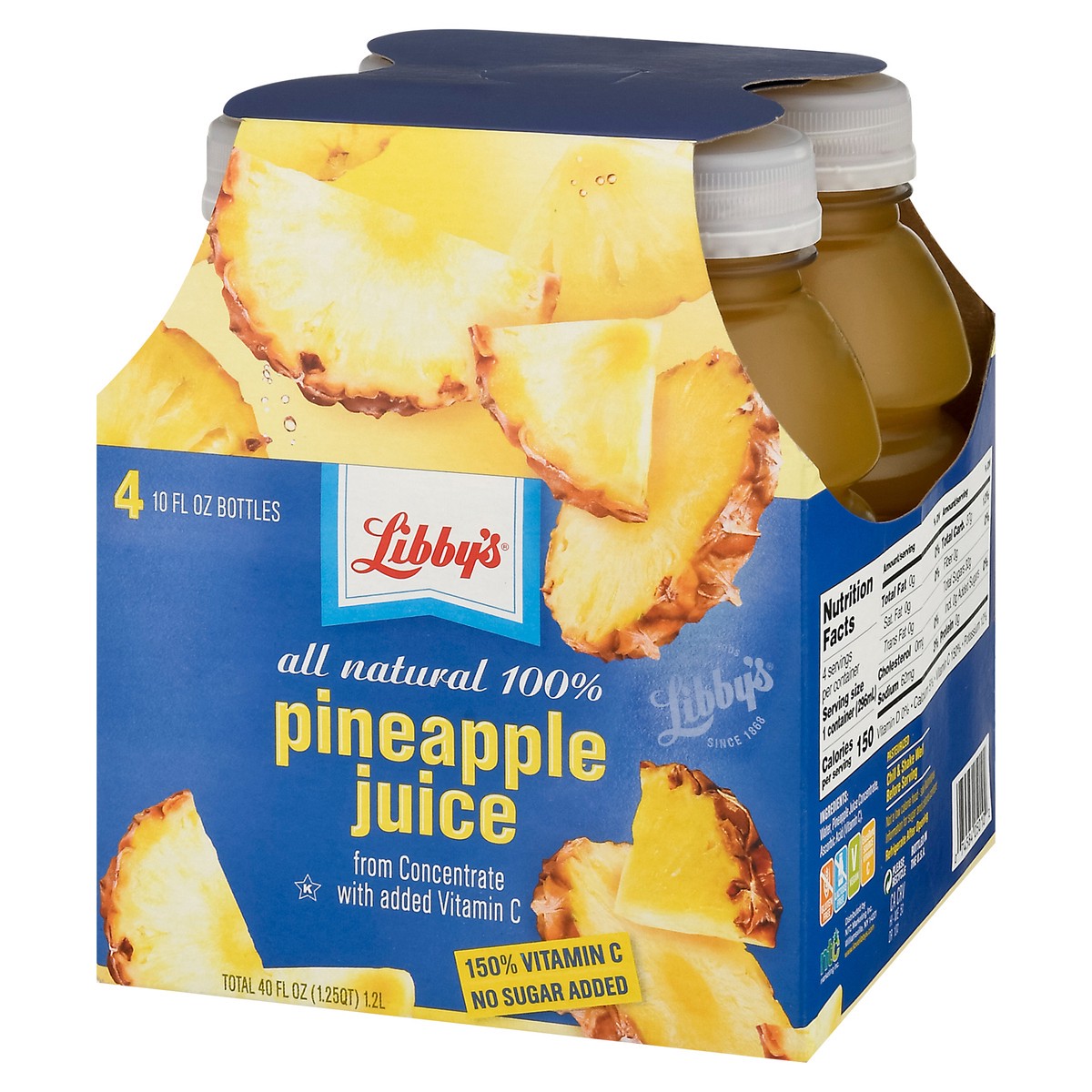 slide 2 of 9, Libby's Pineapple Juice from Concentrate - 4 ct, 4 ct