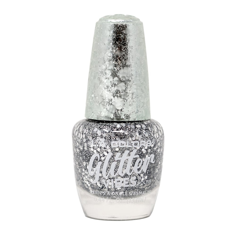 slide 1 of 1, L.A. Colors Glitter Vibes Highkey Nail Polish, 1 ct