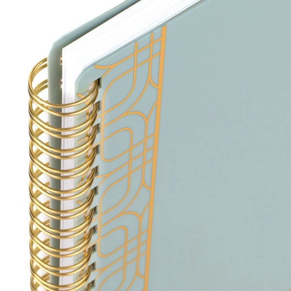 slide 8 of 10, 2024-2025 Cambridge Workstyle Classic Weekly/Monthly Academic Planner, 5-1/2"" X 8-1/2"", Mellow Frost, July 2024 To June 2025, 1606-200A-46, 1 ct